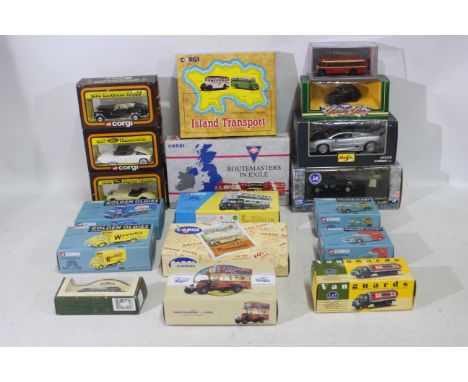 Corgi Classics - Vanguards - Corgi Original Omnibus - Other - 18 boxed diecast model vehicles in various scales. Lot includes