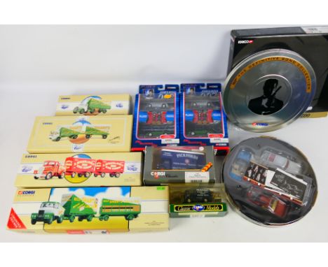 Corgi - A mixed lot of ex-shop stock, boxed Corgi vehicles in various scales and from various Corgi ranges. Lot includes CC99