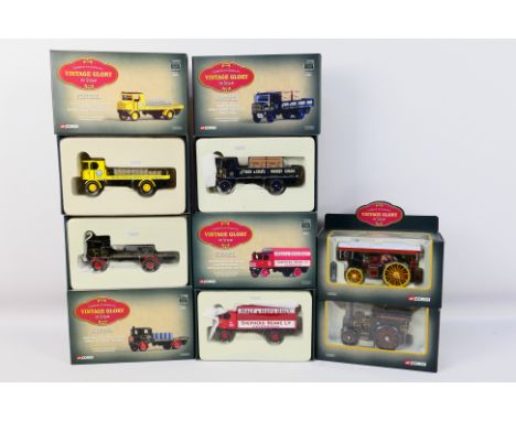 Corgi - A collection of six ex-shop stock, boxed Limited Edition diecast vehicles from the Corgi 'Vintage Glory of Steam' Ser