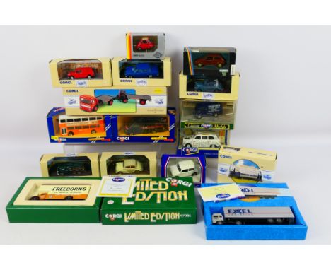 Corgi - Schabak - Gama - A group of boxed vehicles including AEC truck and trailer in BRS livery 97895, Ford Cortina # 96501,