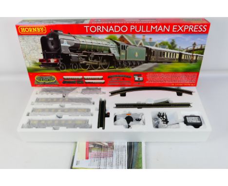 Hornby - A boxed, ex-shop stock, Hornby OO gauge DCC READY R1169 Tornado Pullman Express train set. The set appears to be in 