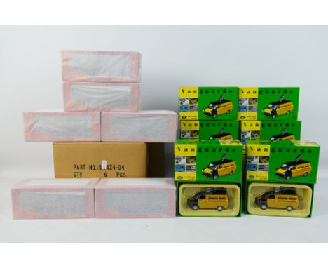 Corgi Original Omnibus - Vanguards - Two ex-shop stock open trade boxes containing eight boxed diecast vehicles. Lot contains