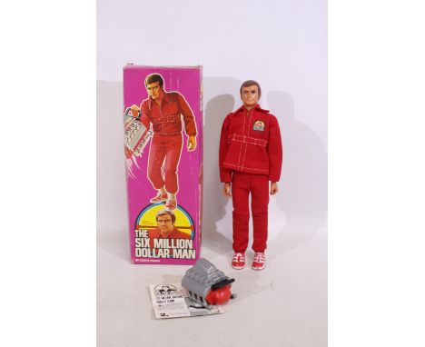 Denys Fisher - Kenner - A boxed Denys Fisher 'Steve Austin - Six Million Dollar Man 12" figure. The figure appears to be in M