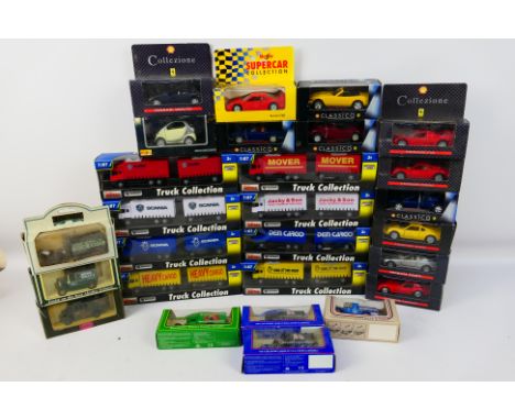 Teama - Lledo - Maisto - Shell Collection -A boxed group of diecast model vehicles in various scales. Lot includes Teama 1:87