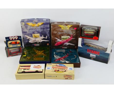 Corgi Aviation Archive - EFE - Corgi - Others - A small boxed group of diecast model vehicles in various scales. Lot includes