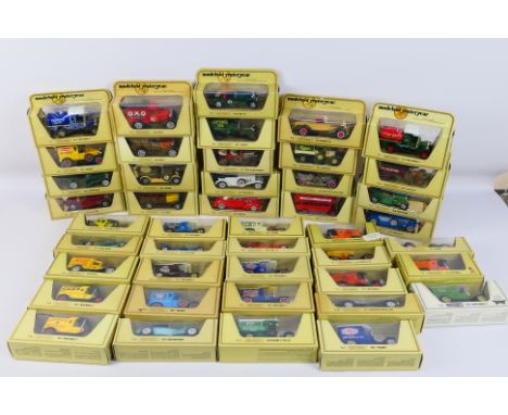 Matchbox Models of Yesteryear - 44 boxed Matchbox Models of Yesteryear in straw boxes. Lot includes Y3 Model T Tanker 'Expres
