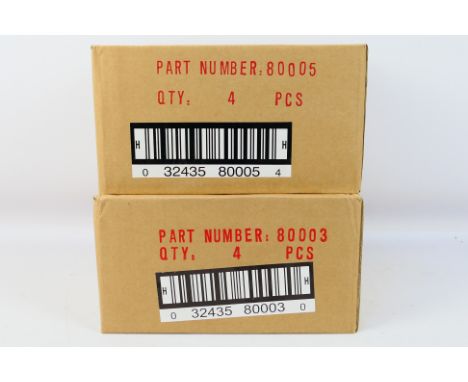 Corgi -Two ex-shop stock trade boxes containing eight boxed Limited Edition diecast vehicles from the Corgi 'Vintage Glory of