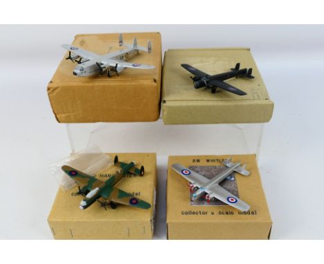 Dinky Toys - Jeffrey Stevenson - A boxed group of four diecast and white metal models by the custom model maker Jeffrey Steve
