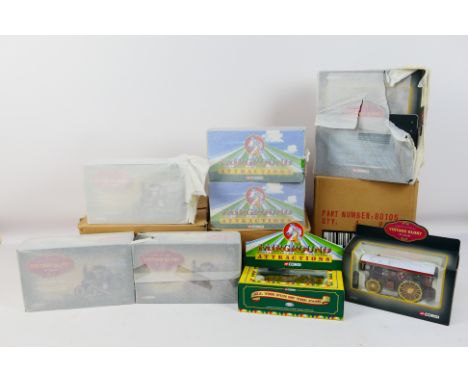 Corgi - A collection of nine, ex-shop stock, Corgi Limited Edition diecast models contained within three trade boxes. Lot con
