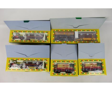 Corgi - Five ex-shop stock boxed Limited Edition diecast model vehicles from the Corgi 'Fairground Attractions' series. Lot c