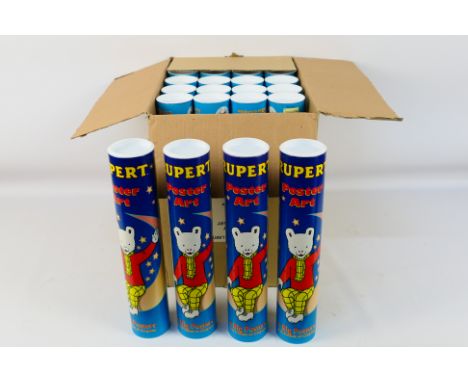 Grandreams - 24 tubes of Rupert Bear 'Poster Art'. Tubes and contents appear to be in Mint condition. All items are unchecked