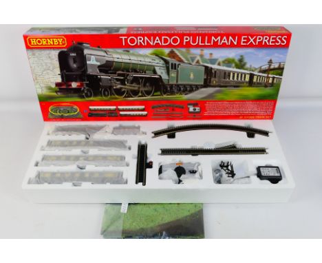 Hornby - A boxed, ex shop stock, Hornby OO gauge DCC READY R1169 Tornado Pullman Express train set. The set appears to be in 