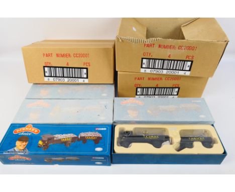Corgi - An ex-shop stock, trade box of 12 Corgi Limited Edition CC20001 'Dibnah's Choce' Sentinel Dropside Wagon, Trailer & L