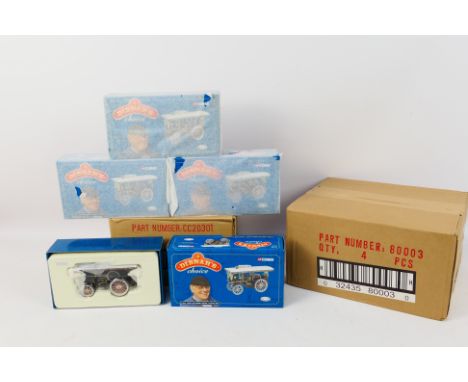 Corgi - Two ex-shop stock trade boxes containing eight boxed Limited Edition diecast model vehicles. Lot consists of one box 