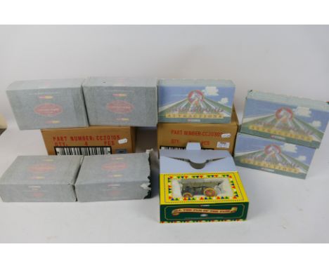Corgi - Two ex-shop stock trade boxes containing eight boxed Limited Edition diecast model vehicles. Lot consists of one box 