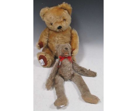A Steiff teddy bear and another by Chad Valley