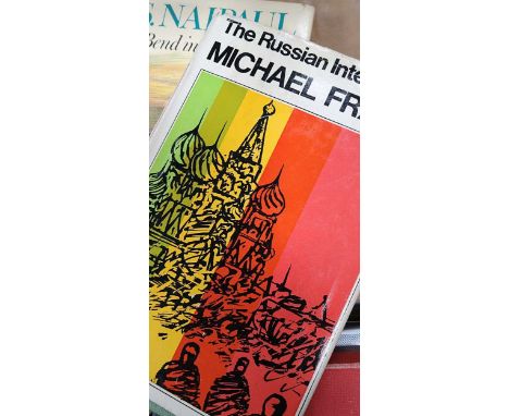 Books - general interest including art reference and modern literature with 3 early works by V S Naipaul; The Russian Interpr