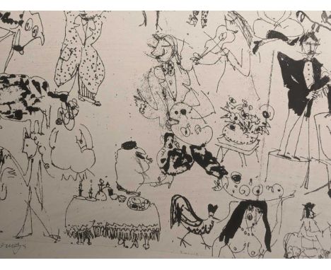 Anthony John Millard (British. b.1943-) St Albans,Signed in pencil,Lithograph,31cm x 42cm;With a further signed edition litho