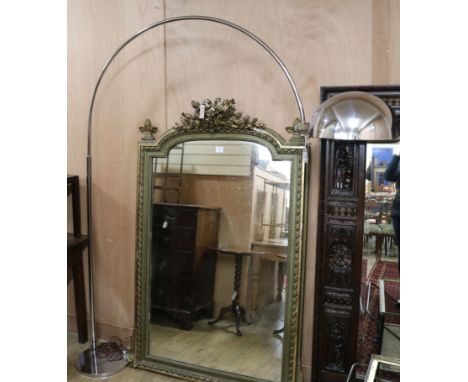 A Joe Colombo style chrome floor lamp Height 203cm