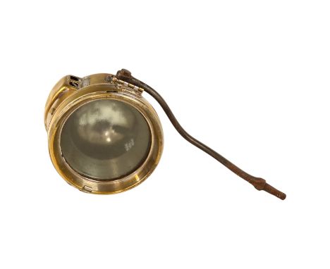 [ Classic Car ] An early 20th Century Powell &amp; Hammer automobile carbide lamp and bracket