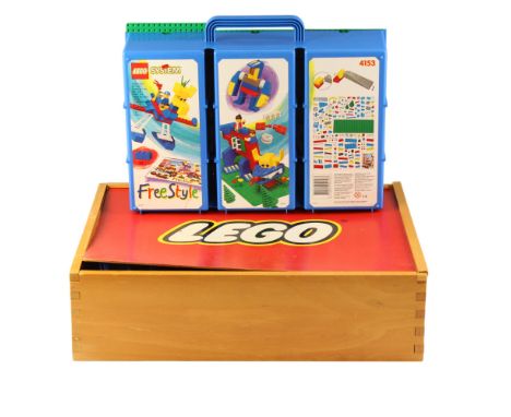 A large quantity of boxed vintage Lego, including a System Freestyle 4153 set, circa 1990s