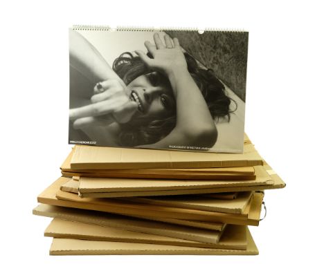 Fifteen boxed Pirelli calendars, 1991 to 2006