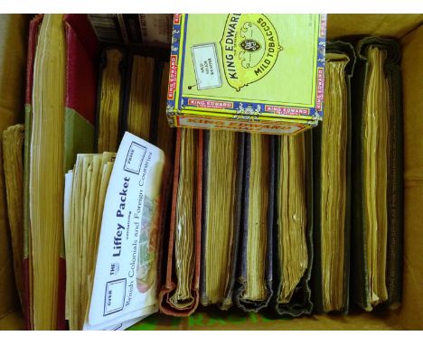 Worldwide A highly unusual holding in 11 albums in a carton, part-collection part-vintage dealer's stock from the days before