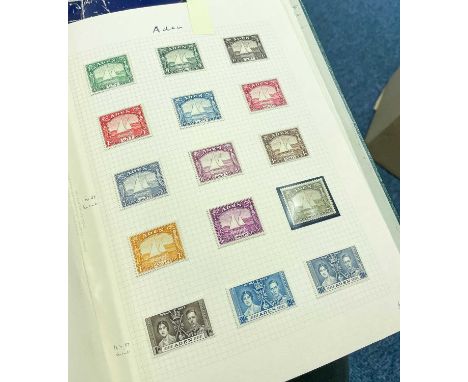 British Commonwealth Well-presented collection in 15 loose-leaf albums, centred around quality highly complete KGVI parallel 