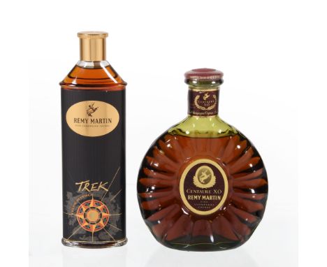  Remy Martin XO Centaure 70cl - 1 bt  Remy Martin Trec Cognac de Voyage 35cl - 1 bt 