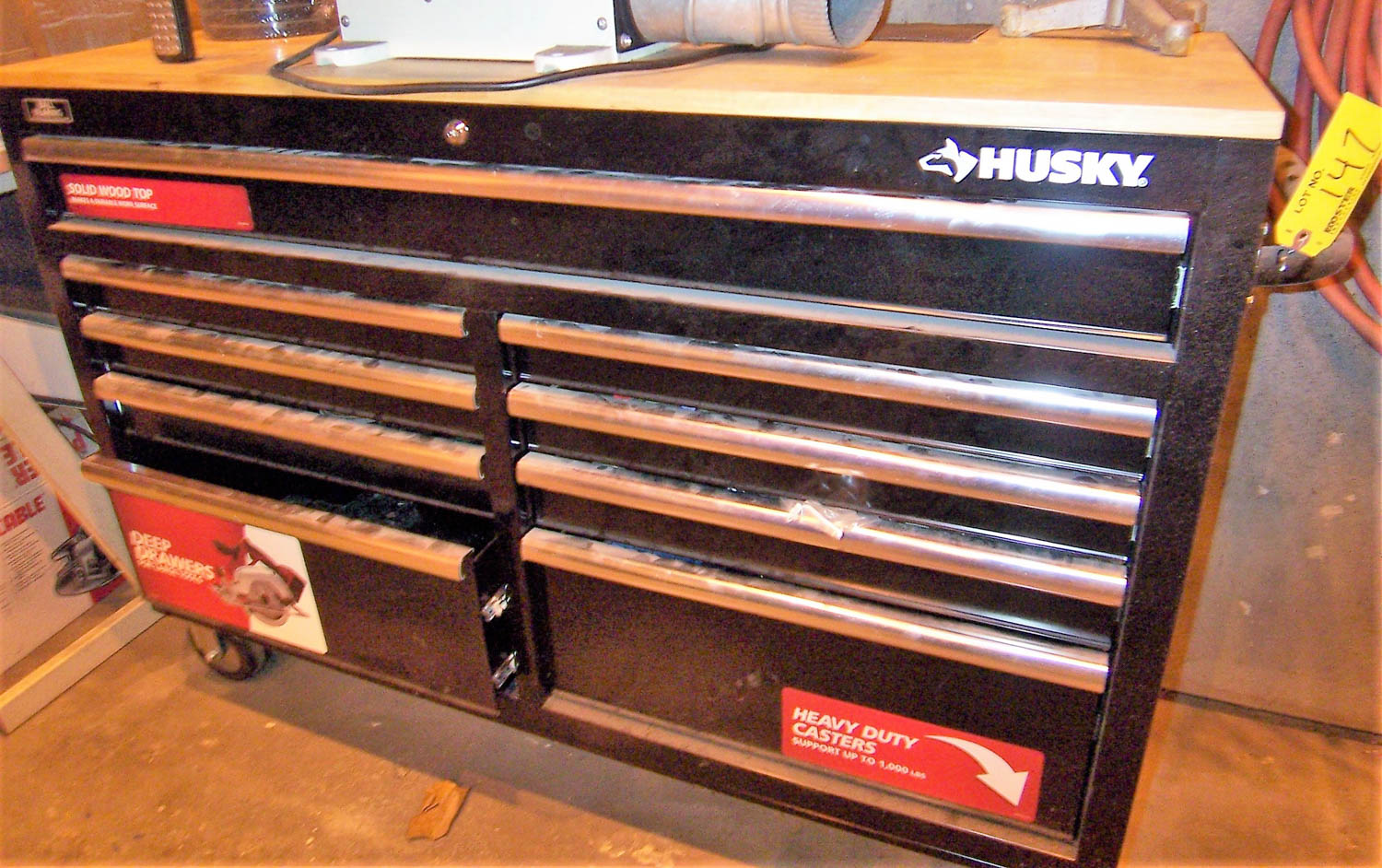 HUSKY ROLLING TOOL CART