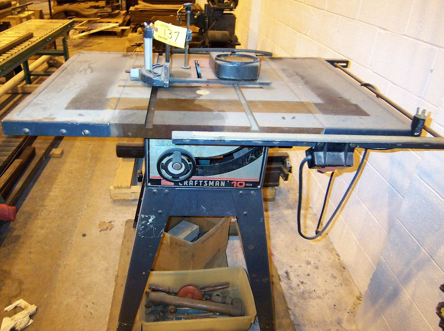 CRAFTSMAN 10" TILTING ARBOR TABLE SAW