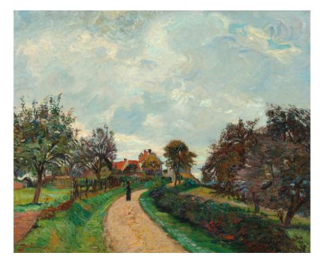 Armand Guillaumin,1841 Paris – 1927 OrlyPAYSAGE DE DAMIETTE, UM 1887Öl auf Leinwand.60 x 73,3 cm.Links unten signiert „Guilla
