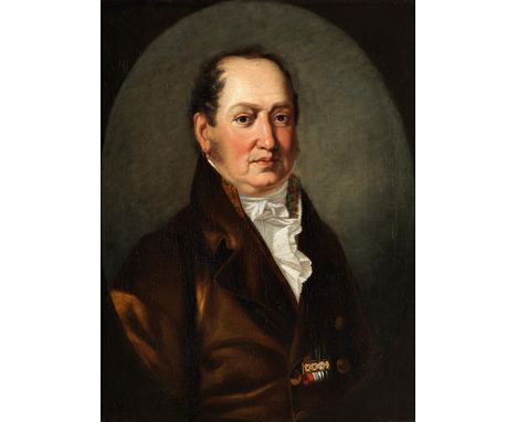 Moriz Kellerhoven, 1758 Altenrath – 1830 München, zug.PORTRAIT KÖNIG MAXIMILIAN I JOSEPH VON BAYERN (1756-1825)Öl auf Leinwan