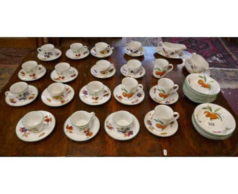 Large collection of Royal Worcester - Evesham pattern