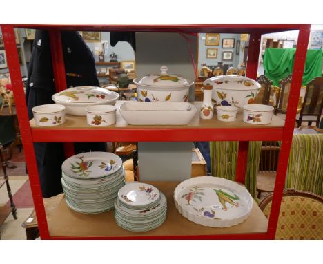 Large collection of Royal Worcester - Evesham pattern