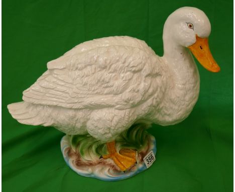 Large ceramic goose - Approx H: 34cm