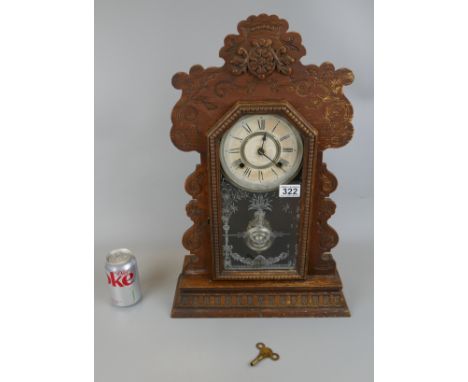 Ornate mantle clock