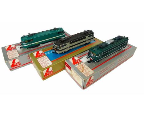 3x Lima 'HO' Scale SNCF Locomotives - 1x BB8548 & 1x BB9514 1x BB9515  All Boxed (3)