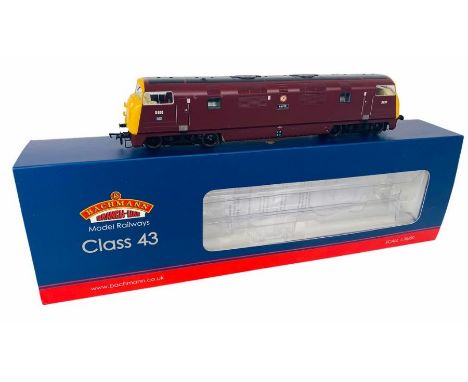 Bachmann 'OO' Gauge 32-068 Class 43 Warship D838 'Rapid' BR Maroon Locomotive - Boxed. Comes with etched nameplates pack, sma