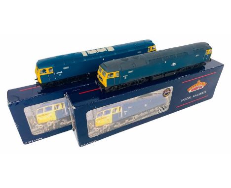 2X Bachmann 'OO' Gauge Diesel Locomotives - Both Boxed - 1x Class 47 236 BR Blue (renumbered). In a light weathered finish. 1