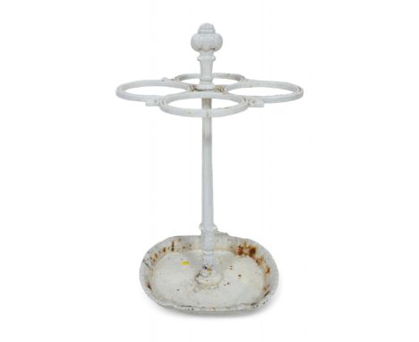 A Victorian cast iron stick stand, 42 by 33 by 74cm tall. 