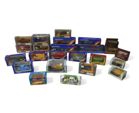 Over eighty die-cast model toy vehicles including some by Corgi, 'Oxford die-cast models', and a number of 'Models of Yestery
