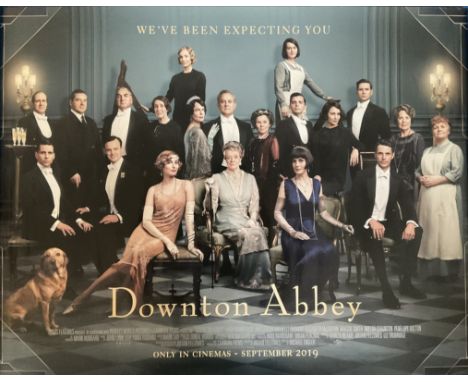 Downton Abbey Cinema Movie Release Advertising Colour Poster. Measures Approx 40 x 30 inches. Good Condition. Good condition 