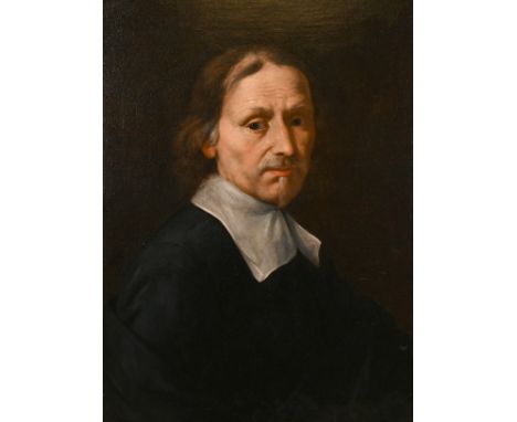18th century, A half-length portrait of a gentleman, oil on canvas, 26.25" x 19.25", in a fine period frame.
