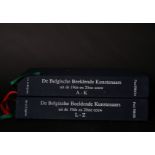 'De Belgische Beeldende Kunstenaars, Uit de 19de en 20ste eeuw'. By Paul Piron. A-K & L-Z. 2 Vols.