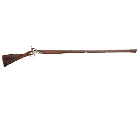 A FINE AND RARE 10-BORE FLINTLOCK DUCK GUN BY JAMES BARBAR, LONDON, CIRCA 1755, ALMOST CERTAINLY MADE FOR WILLIAM CONSTABLE (