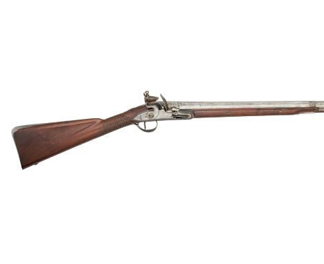 A 14 BORE FLINTLOCK SPORTING GUN BY JOHN FOX TWIGG, WITH SPANISH BARREL, CIRCA 1775-7 with Spanish barrel formed in two stage