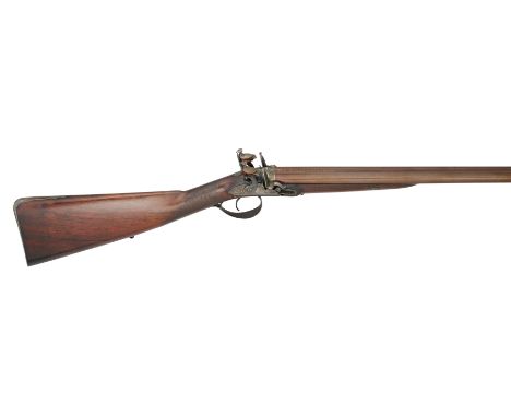 A RARE D.B. 20 BORE SINGLE TRIGGER FLINTLOCK SPORTING GUN BY CHARLES GRIERSON, GUNMAKER TO HIS MAJESTY, LONDON, NO. 92, CIRCA