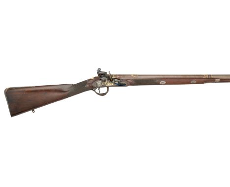 A FINE 18 BORE FLINTLOCK SPORTING GUN BY JOHN CALVERT, LEEDS, CIRCA 1797-1805 with rebrowned barrel formed in two stages, fit