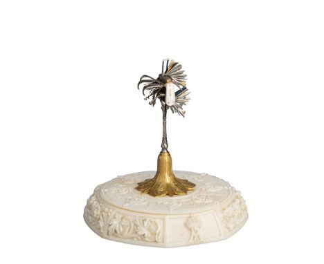 ˜ AN EXCEPTIONAL GOLD AND GILT-BRASS MOUNTED MINIATURE PENKIFE FOR ROYAL PRESENTATION, JOSEPH RODGERS &amp; SONS, SHEFFIELD, 